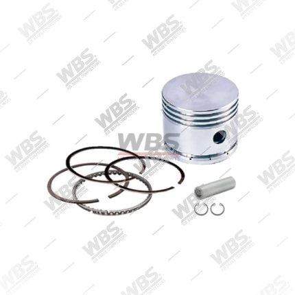 PISTON & RING, 80MM A/C